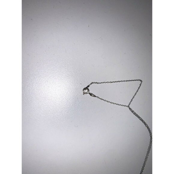 925 Sterling Silver Black Crystal Elephant Pendant and Necklace 18.5” - Picture 3 of 4